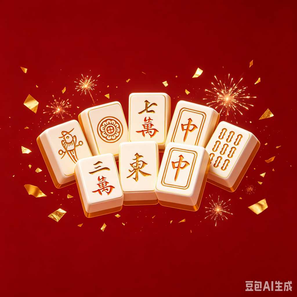 mini mahjong tiles keychain