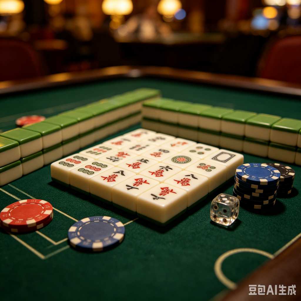 modern mahjong set
